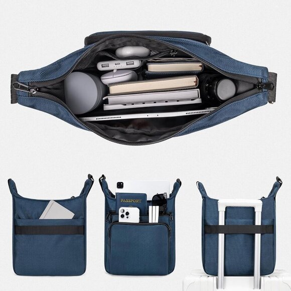 Sling Backpack Waterproof Anti Theft Crossbody Bag for Travel and Daily Use - Picture 4 of 6